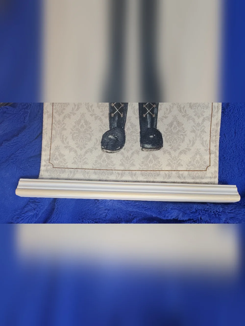 Ashland New Nutcracker Soldier Wall Tapestry Pair in Blue and Pink